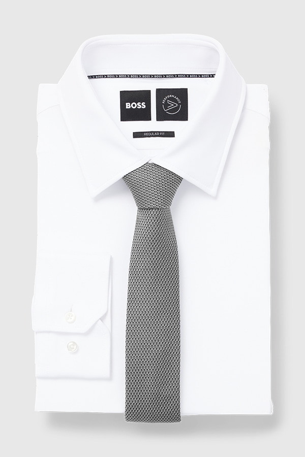 ΓΡΑΒΑΤΑ HUGO - 001 ΜΑΥΡΟ